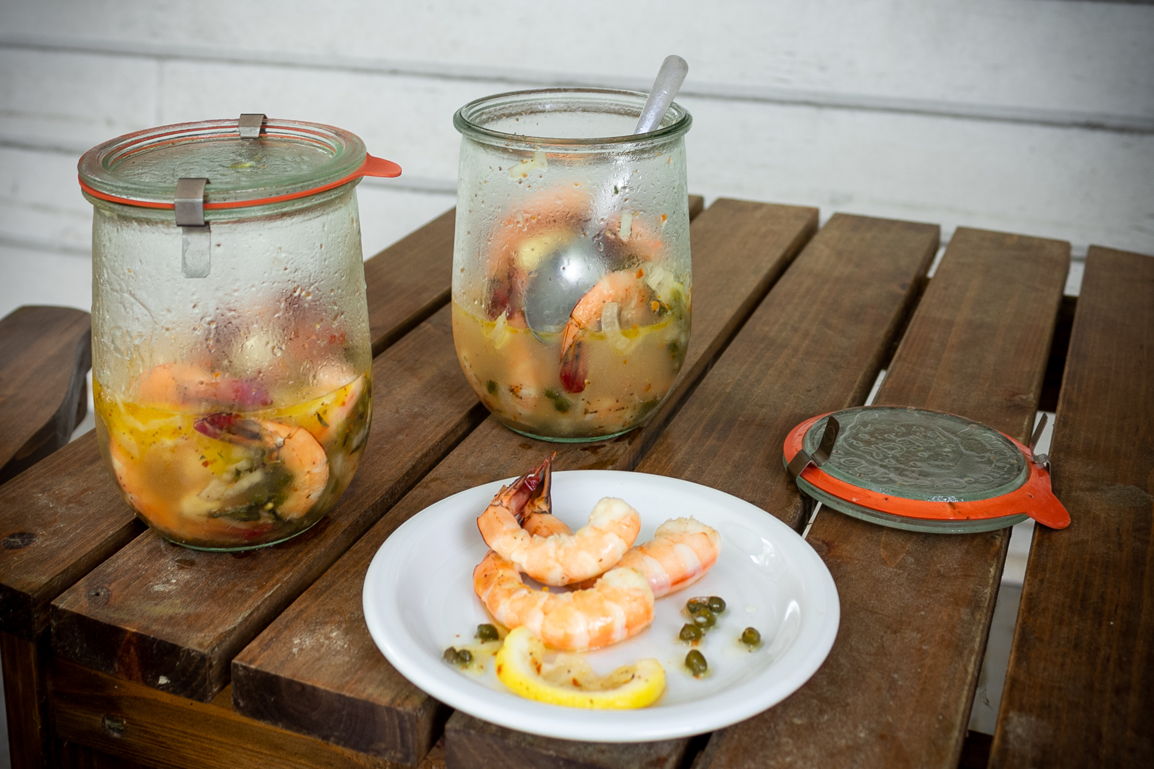 Summertime in a Jar: Pickled Shrimp Recipe