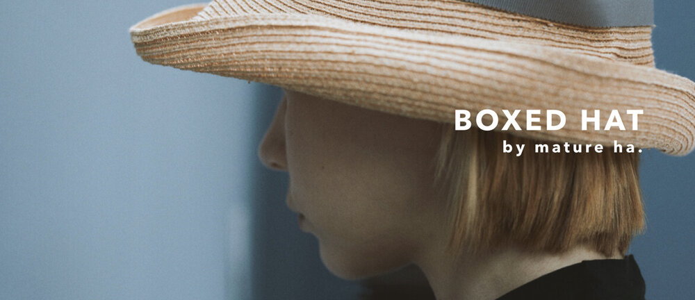 Restock: BOXED HAT by mature ha. — News