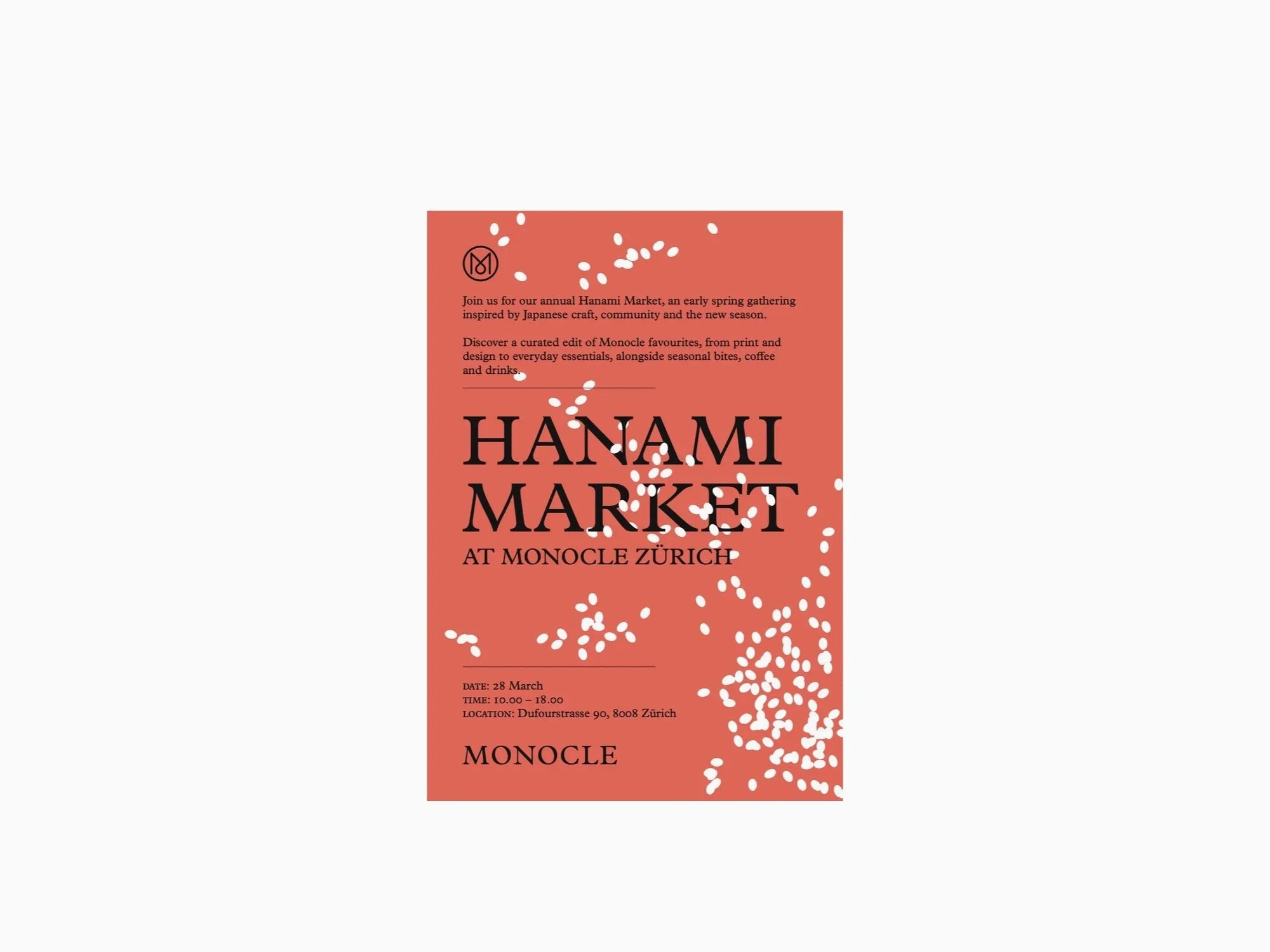 Monocle Hanami Market 2026 