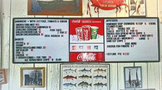 Crab-E-Bills RESTAURANT menu