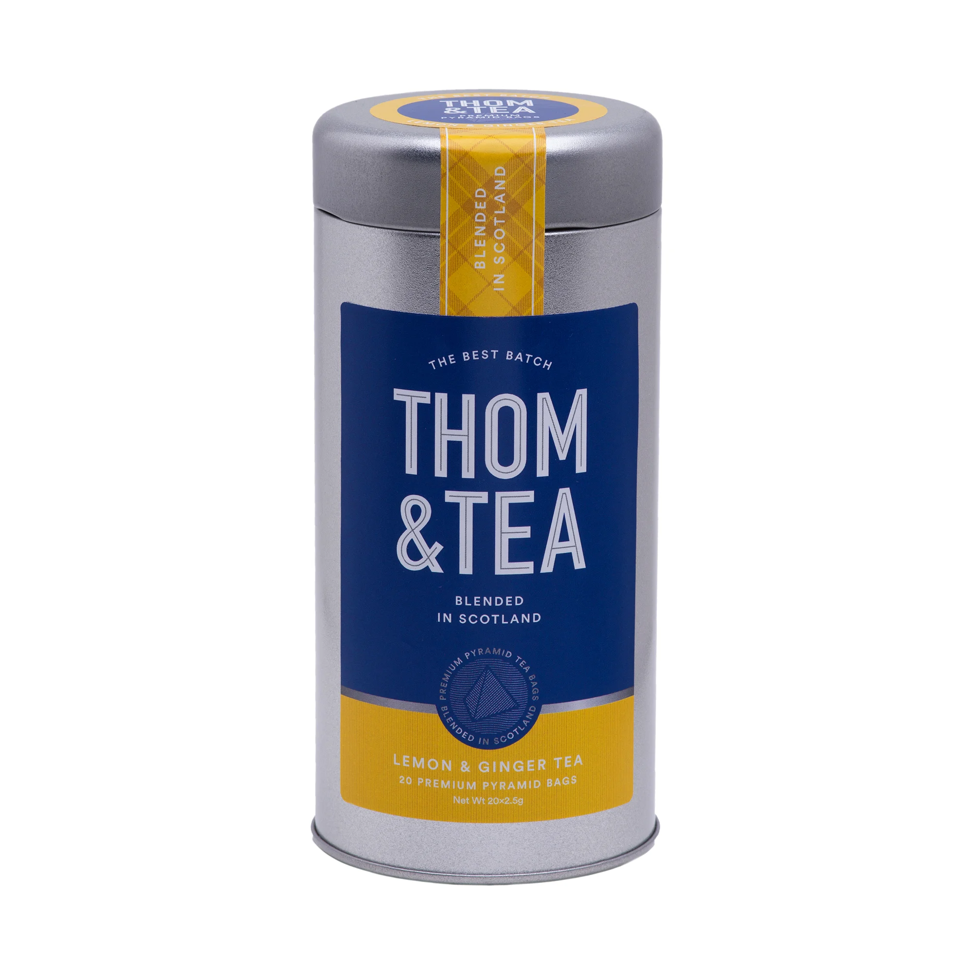 Lemon &amp; Ginger Tea - Premium Tin - £6.00