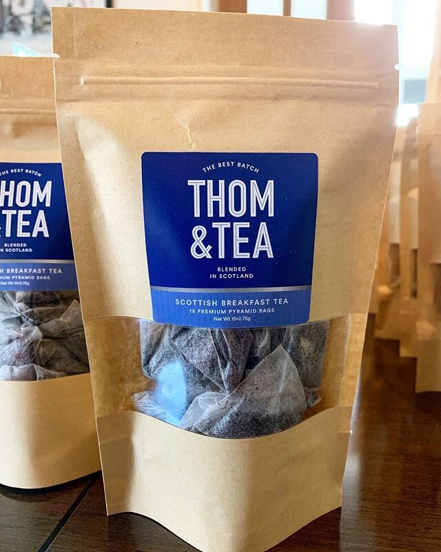 Our Refill bags are here to keep your tea tins stocked! #thomandtea #tea #premiumtea #teaworld #tealover #teabags #tearefills #scottishtea #scotland 👍🏻🏴󠁧󠁢󠁳󠁣󠁴󠁿