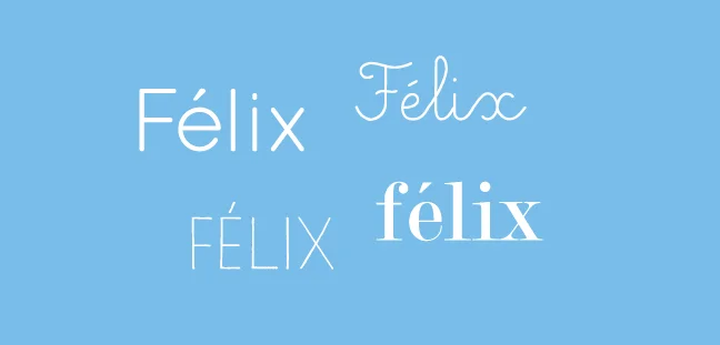 F-monograms