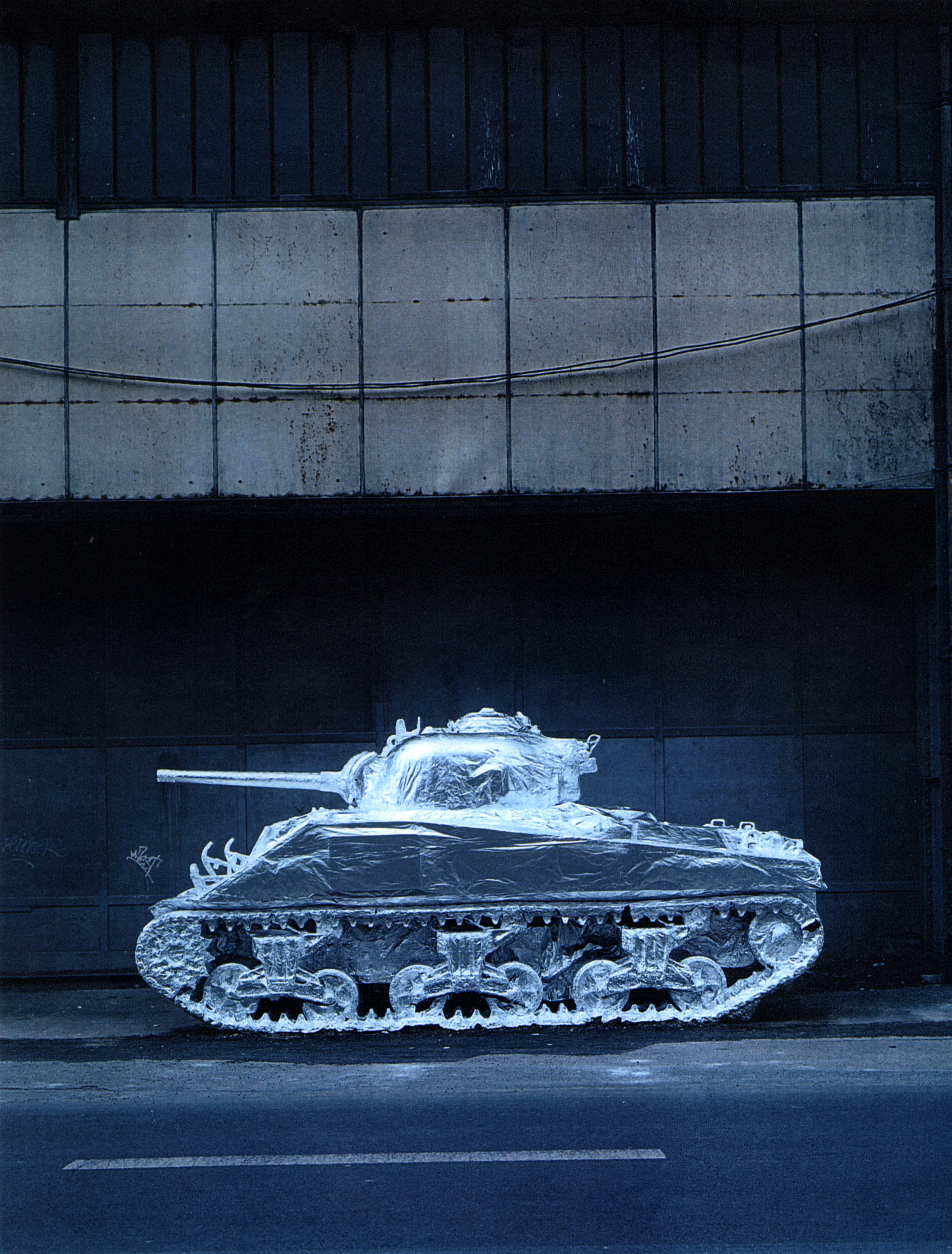 Silver tank