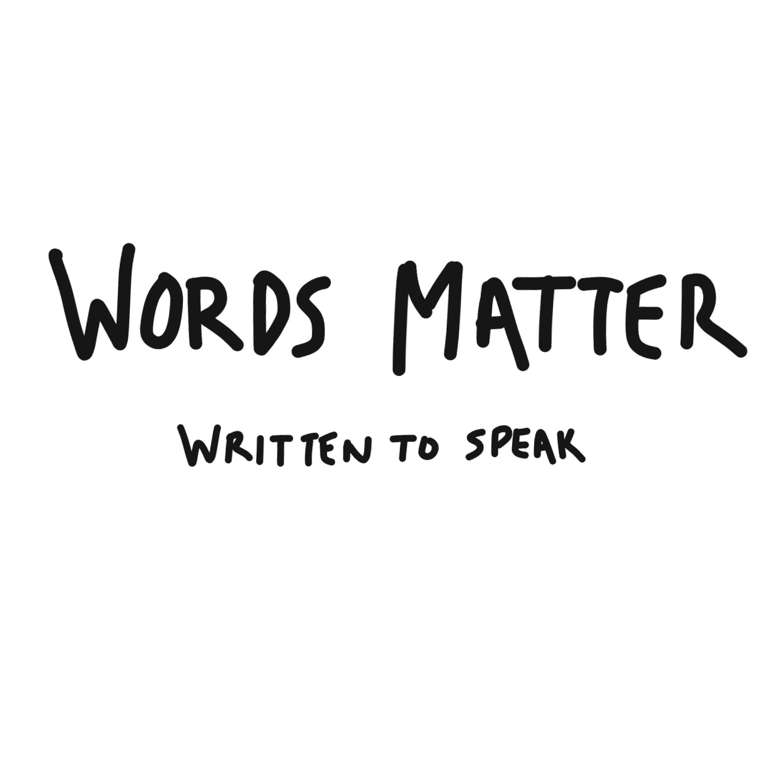 words matter