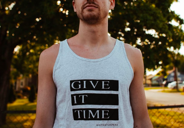 Give It Time Tank Crest & Trough Co. Show off your muscles and get some new tan lines. $21.95 From the poem ‘ Other ’ off the EP ‘ Welcome to the Other Side ’