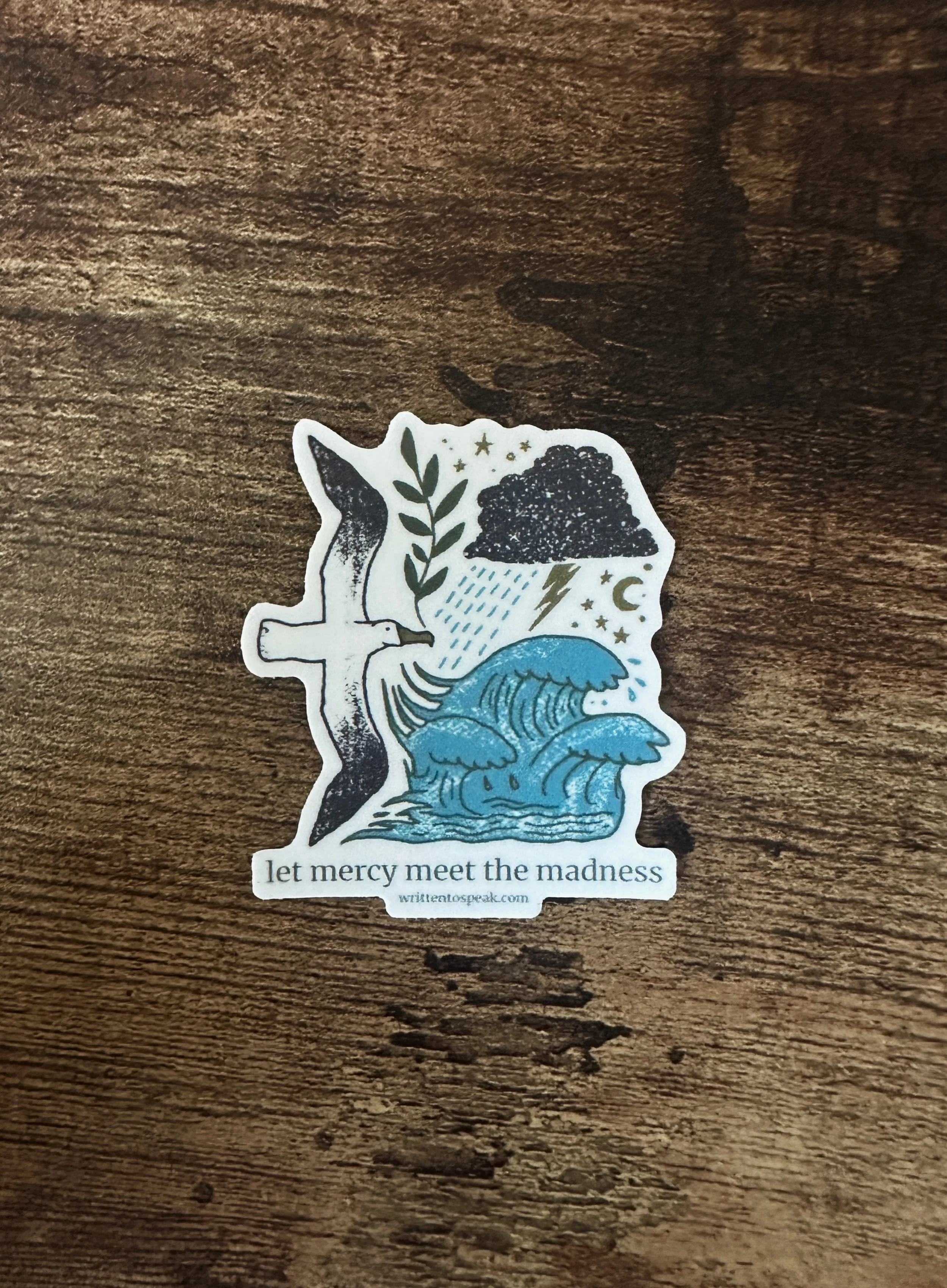 Let Mercy Meet the Madness (Sticker)