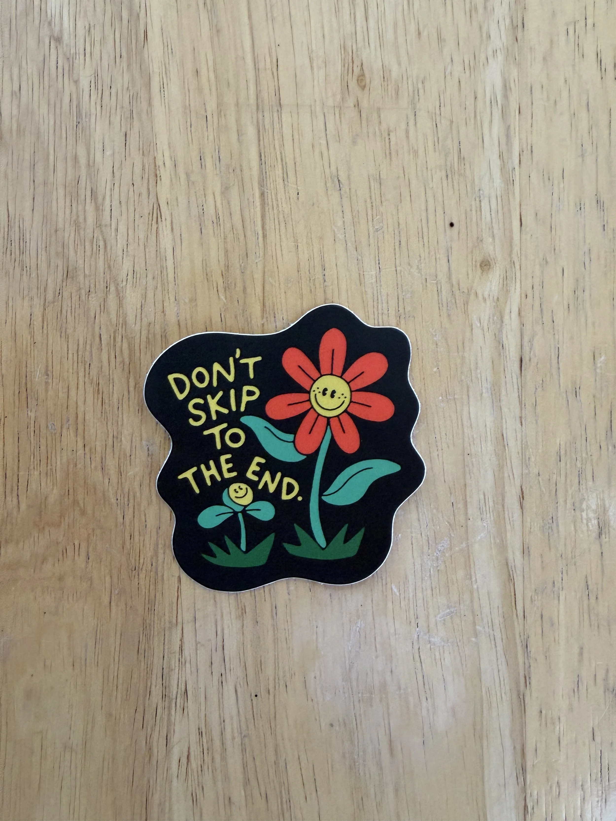 Don't Skip to the End (Sticker)