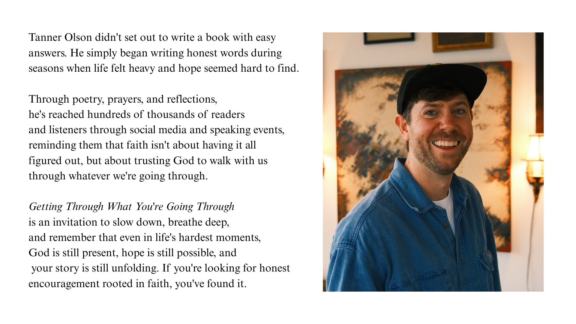Tanner Olson author