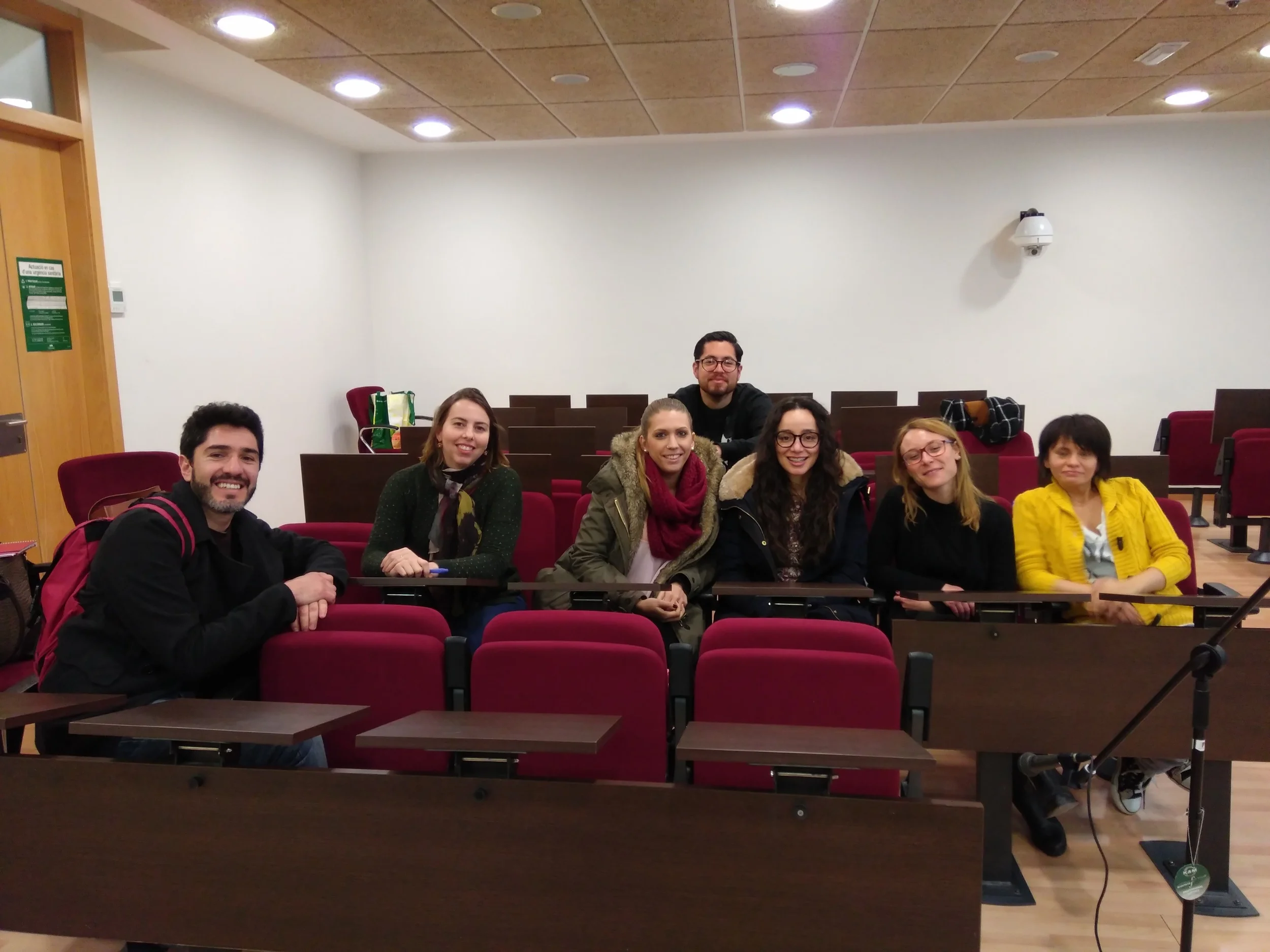 Postgraduate Students at Barcelona, Spain