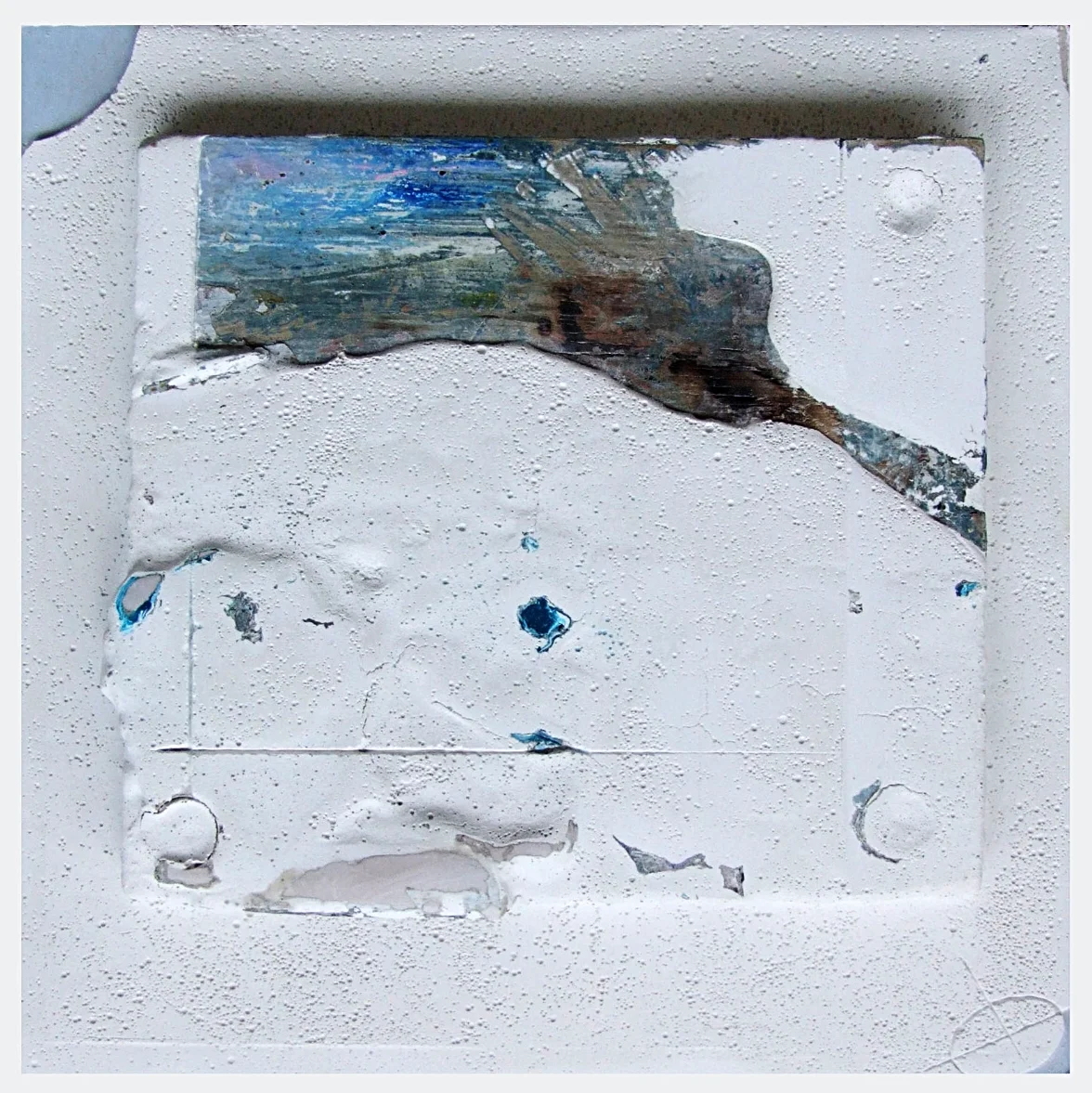 Channel Shoals m/m on board 40x40cm 2005-06
