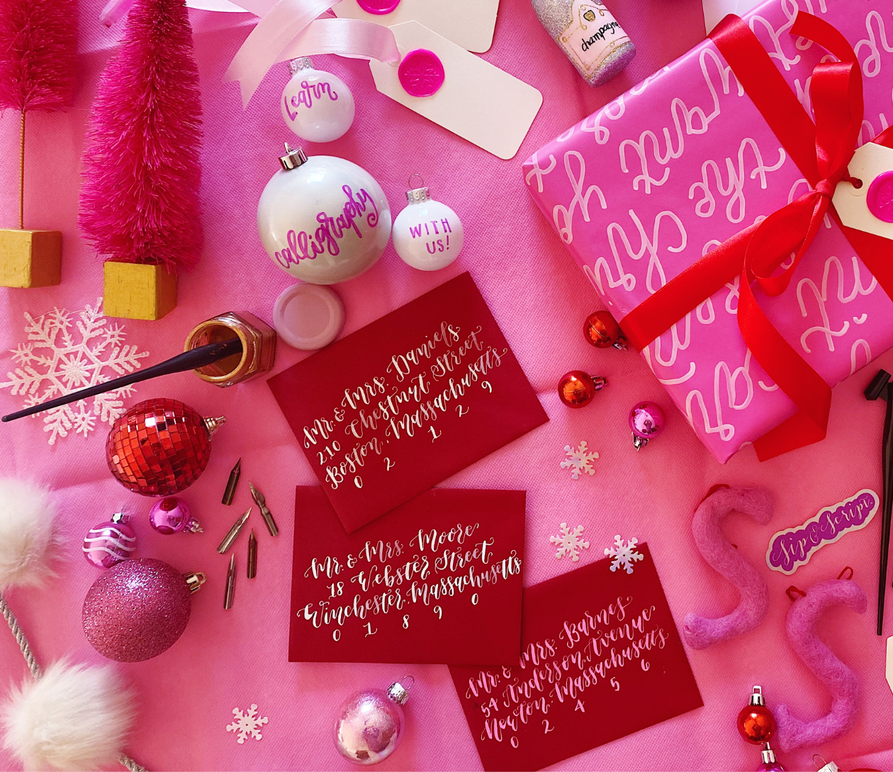 Modern Calligraphy and Ornament Lettering 