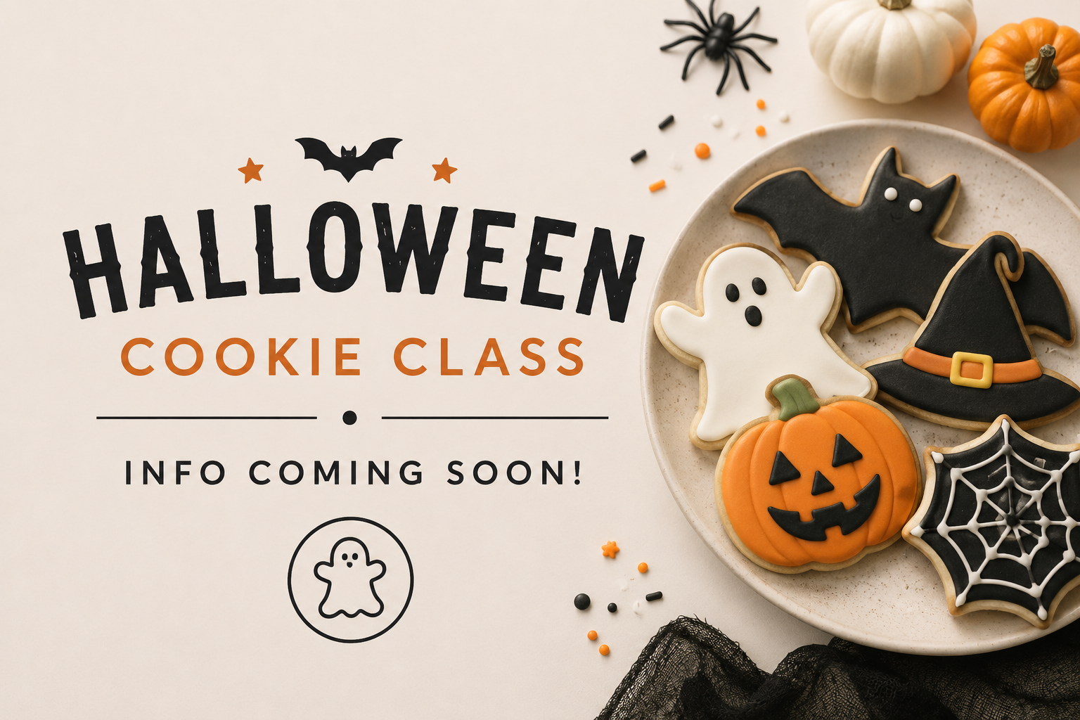 Halloween Cookie Decorating Class
