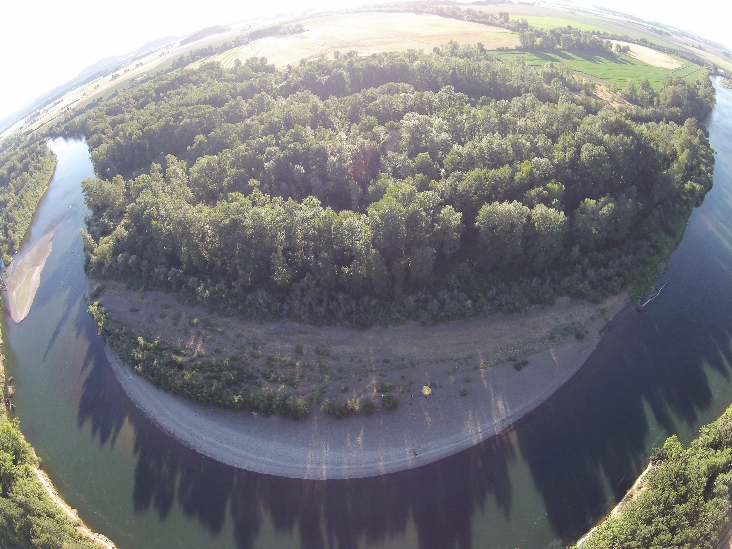 Harkens Lake Greenway Natural Area - Upstream of Corvallis. 