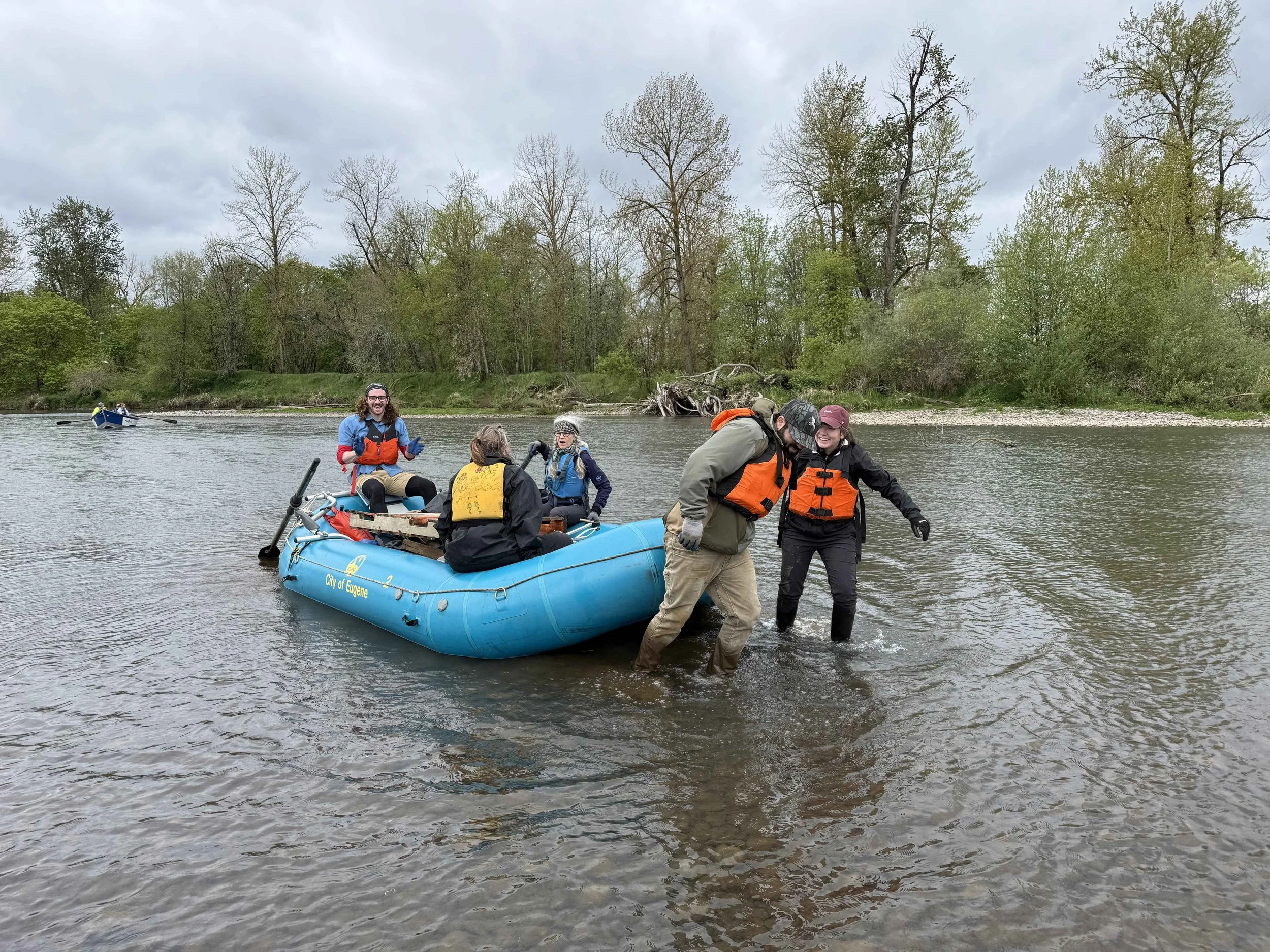 Eugene Trashy Tuesday: River House Outdoor Center to Beltline Bridge (On-Water Cleanup)