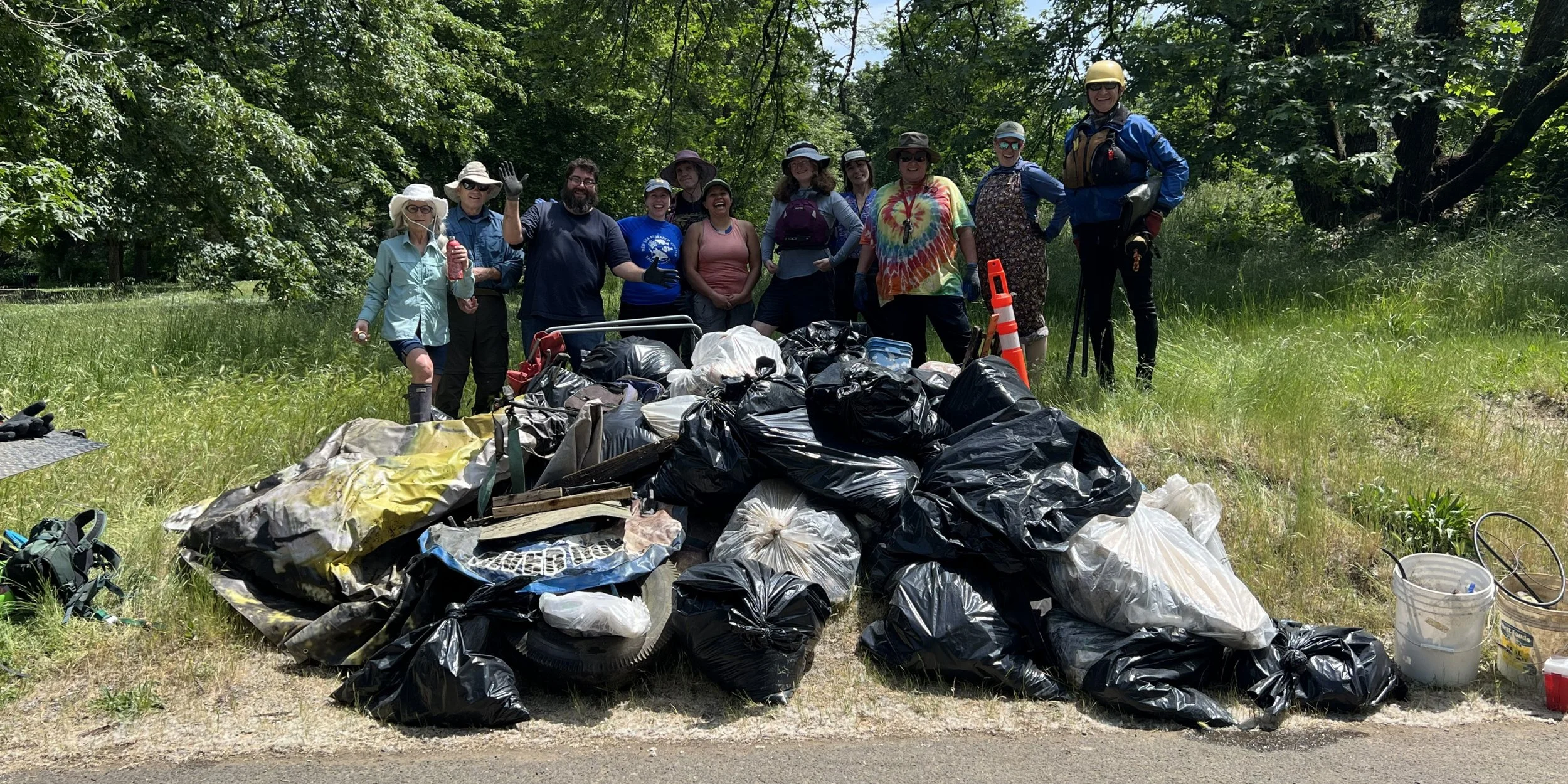 Eugene Trashy Tuesday: Aspen Street to Alton Baker (On-Water Cleanup)