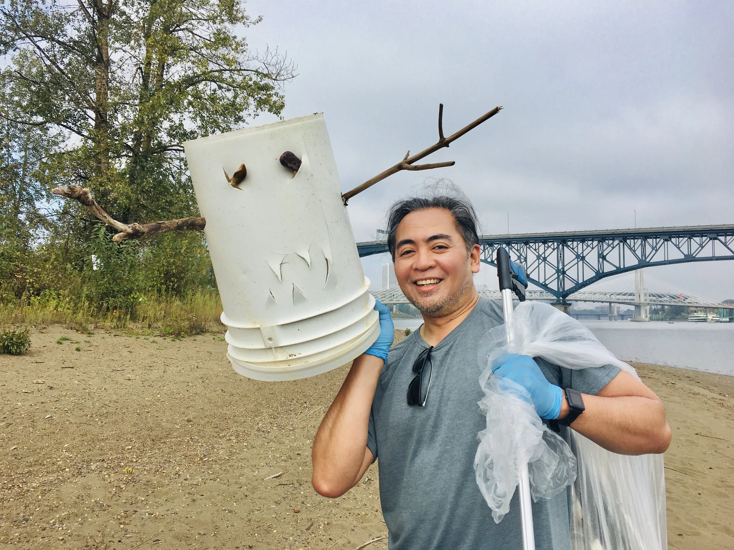 Ross Island Paddle + Beach Cleanup