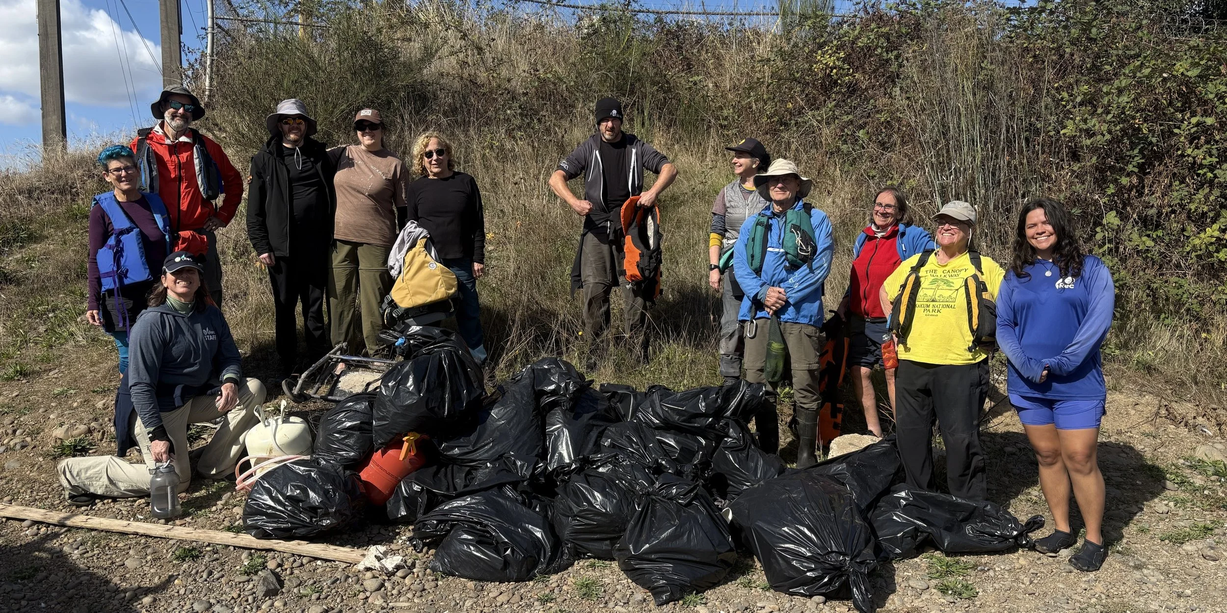 Eugene Trashy Tuesday: Aspen Street to Alton Baker (On-Water Cleanup)