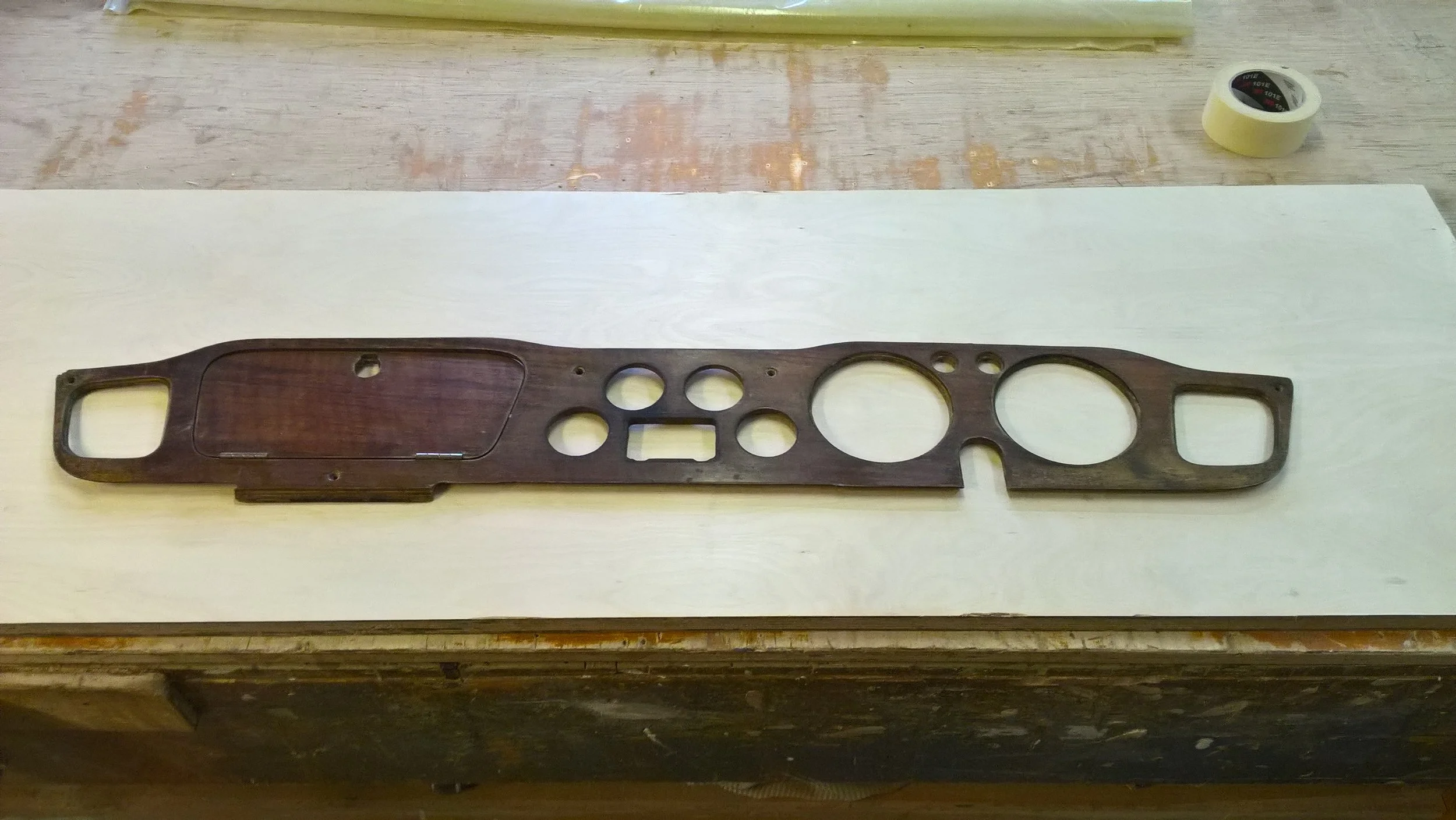 Original dashboard used as a template.