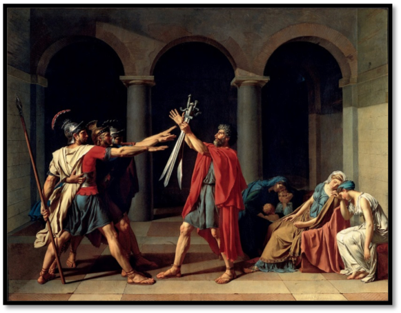 David, Oath of the Horatii (1784)