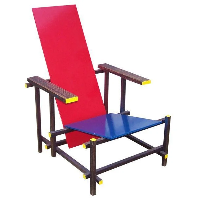 Gerrit Rietveld, "Red and Blue Chair" (1917)
