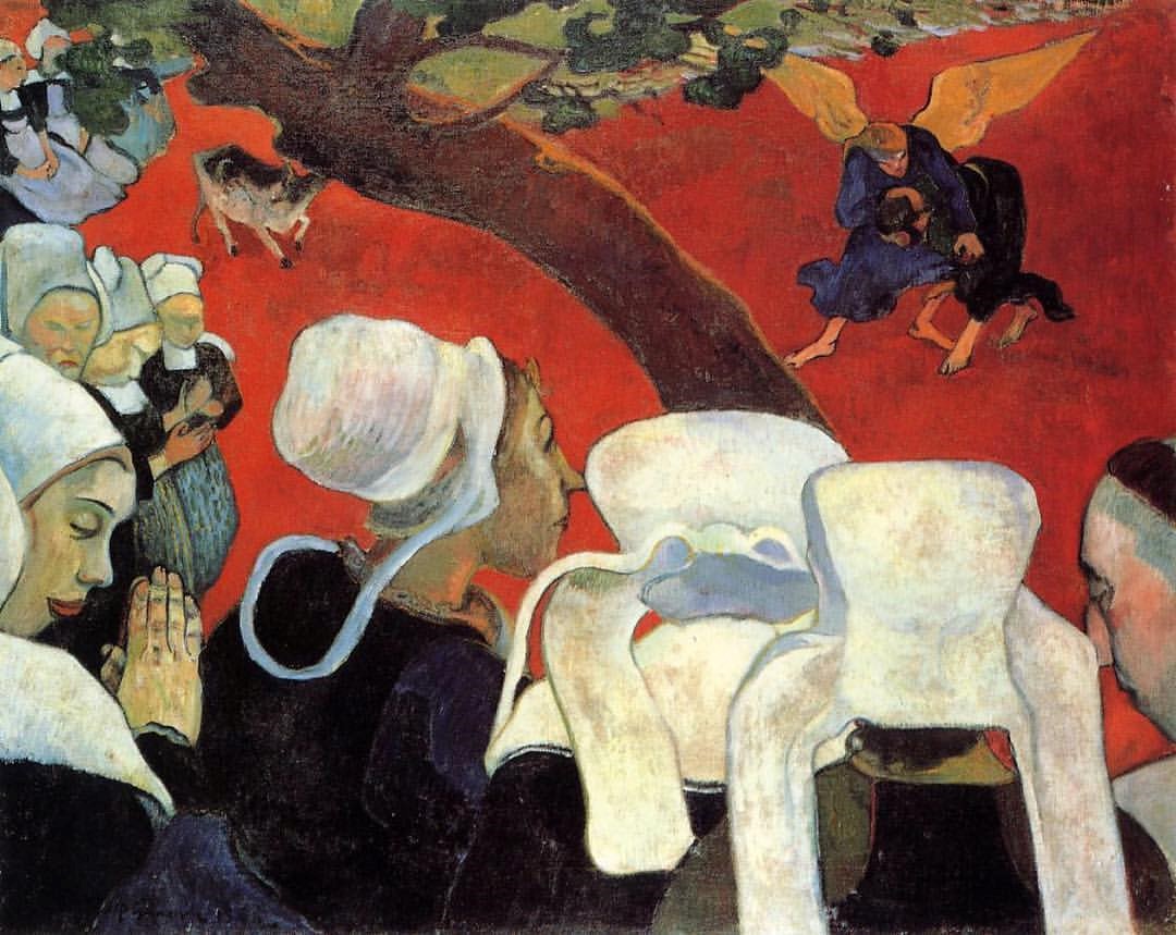 Gauguin, "The Vision After the Sermon" (1888)
