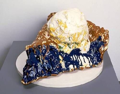 Claes Oldenburg, "Pie a La Mode" (1962)