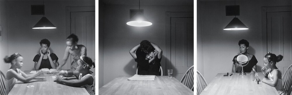 Carrie Mae Weems, "Kitchen Table Series" (1990)