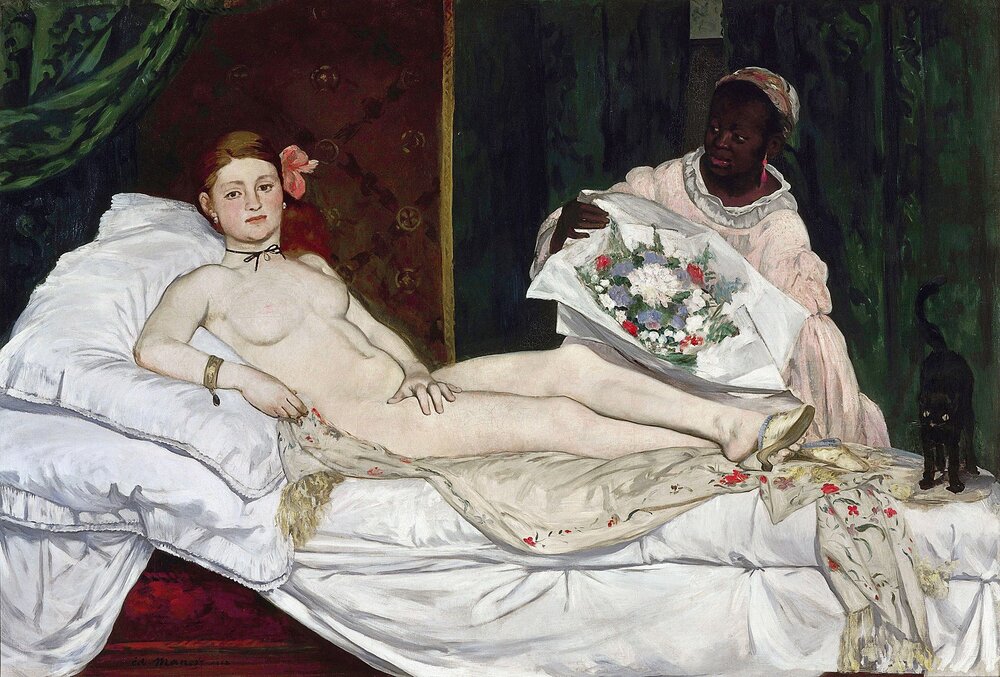 Edouard Manet, "Olympia" (1863)