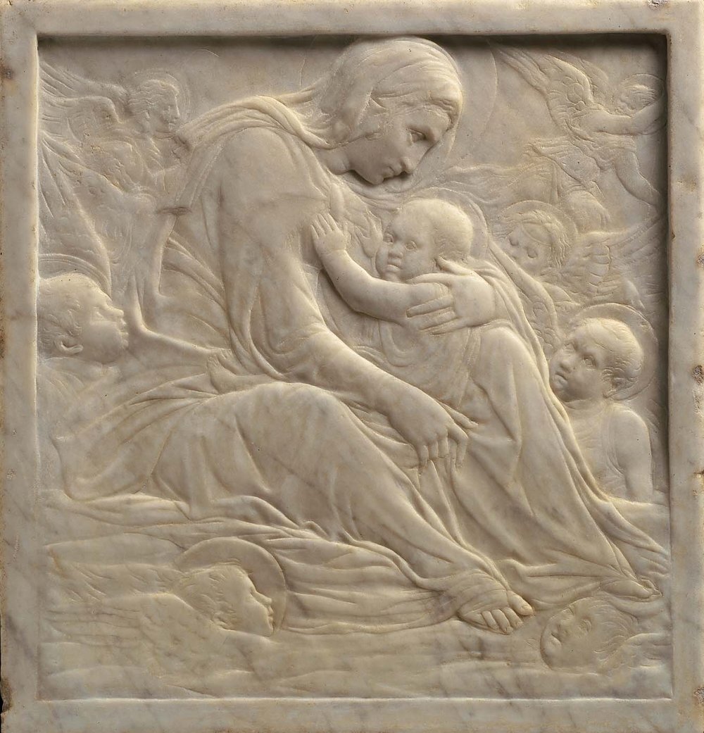 Donatello, "Madonna of the Clouds" (c. 1425-35)