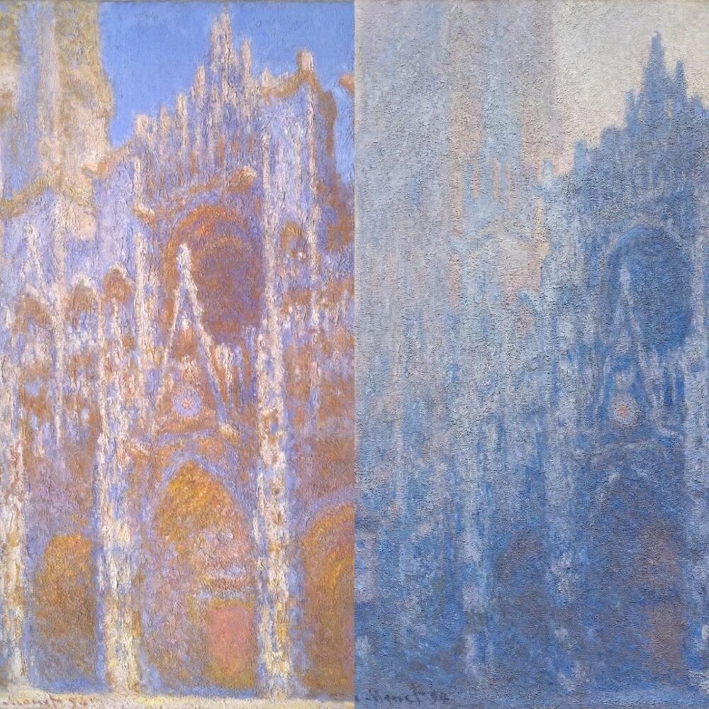 Claude Monet, "Rouen Cathedral Series" (1892-94)