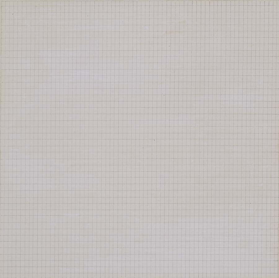 Agnes Martin, "Untitled" (1960)