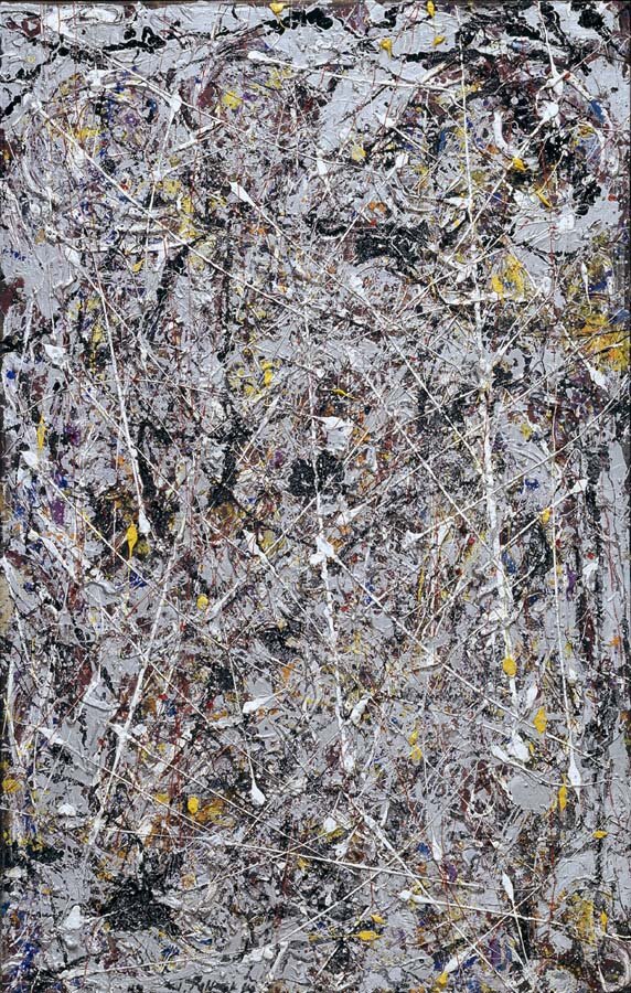 Jackson Pollock, "Phosphorescence" (1947)