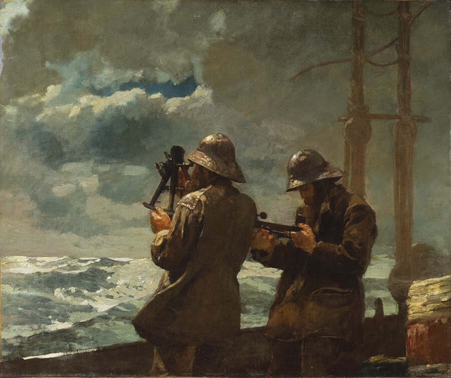 Winslow Homer, “Eight Bells” (1886)