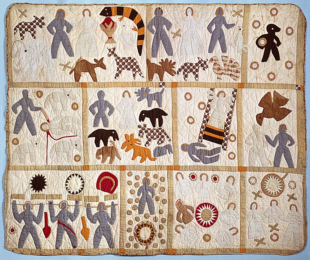 Harriet Powers, "Bible Quilt" (1886)