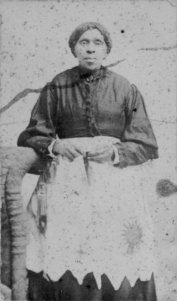 Only known photograph of Harriet Powers