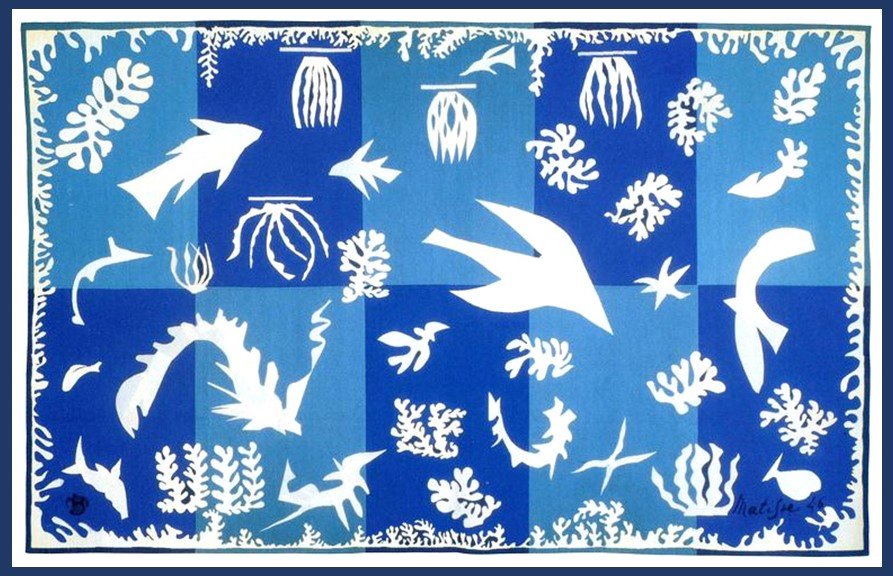 Henri Matisse, "Polynésie, la mer" (1946)