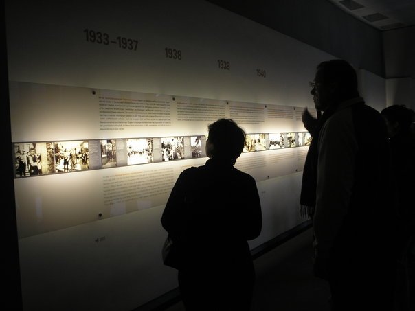 Information center beneath "Memorial to the Murdered Jews of Europe ( Denkmal für die ermordeten Juden Europas)" (2005)