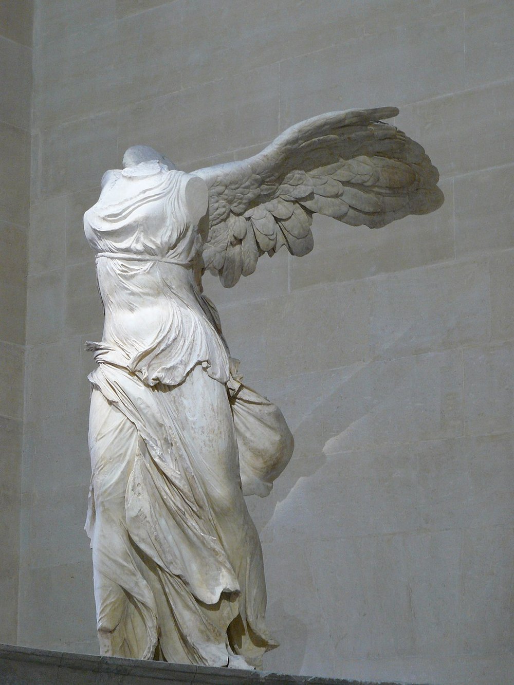 The Nike of Samothrace, c. 200–190 BCE (Hellenistic Period)