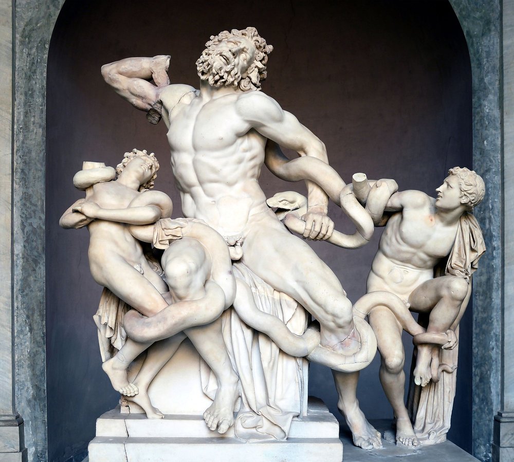 Laocoön and His Sons, c. 27 BCE-68 CE (Hellenistic Period)