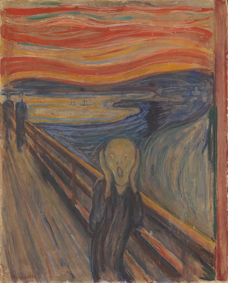Edvard Munch, "The Scream" (1893)