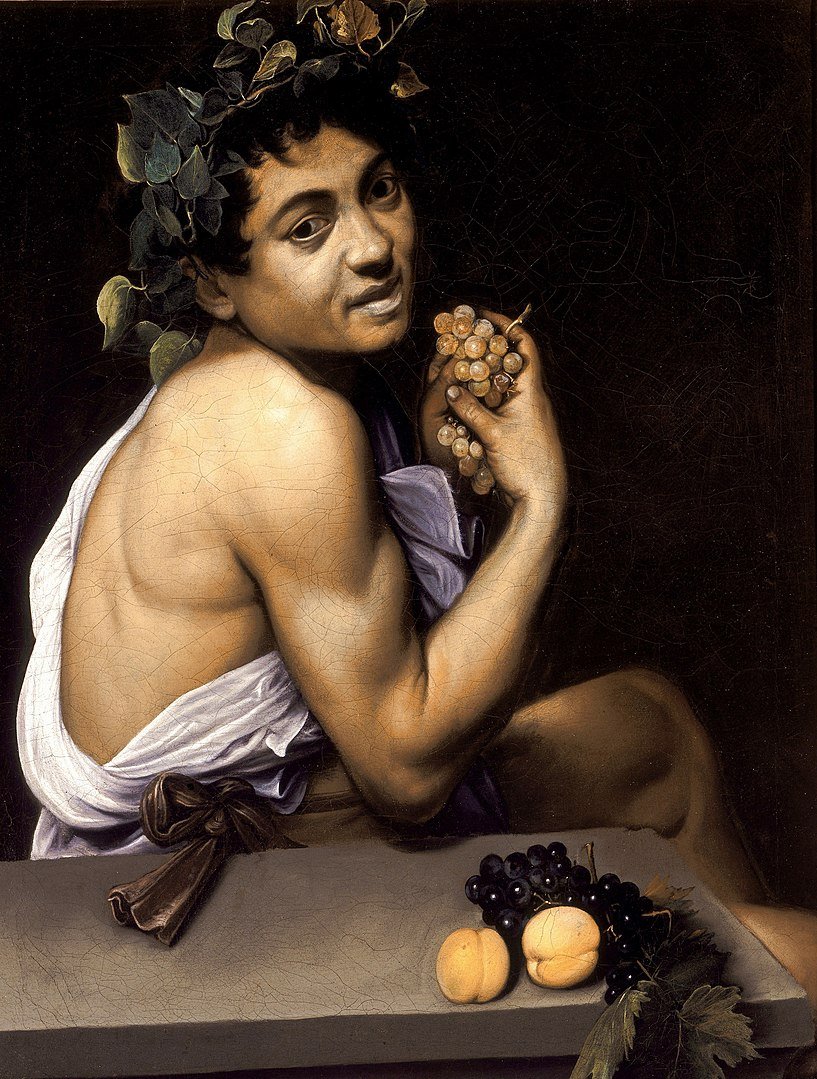 Caravaggio, "Young Sick Bacchus" (c. 1593)