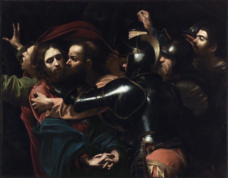 Caravaggio, "The Taking of Christ" (c. 1602)