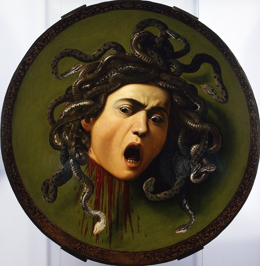 Caravaggio, "Medusa" (1597)