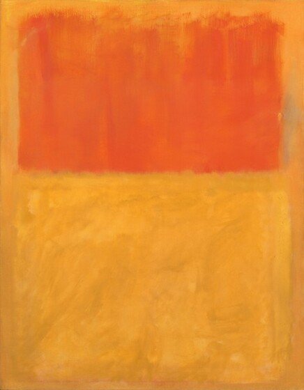 Mark Rothko, "Orange and Tan" (1965)