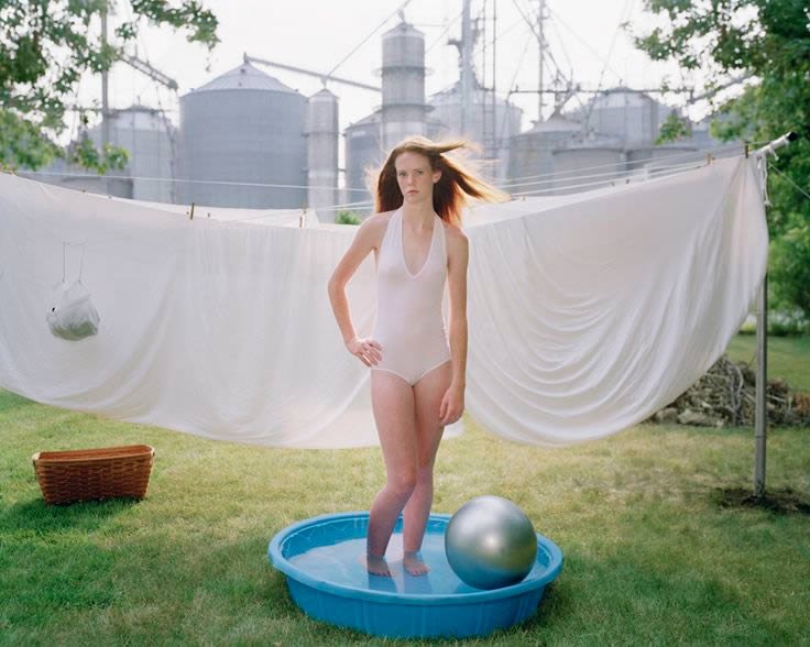 Angela Strassheim, "Alicia in the Pool," (2007)