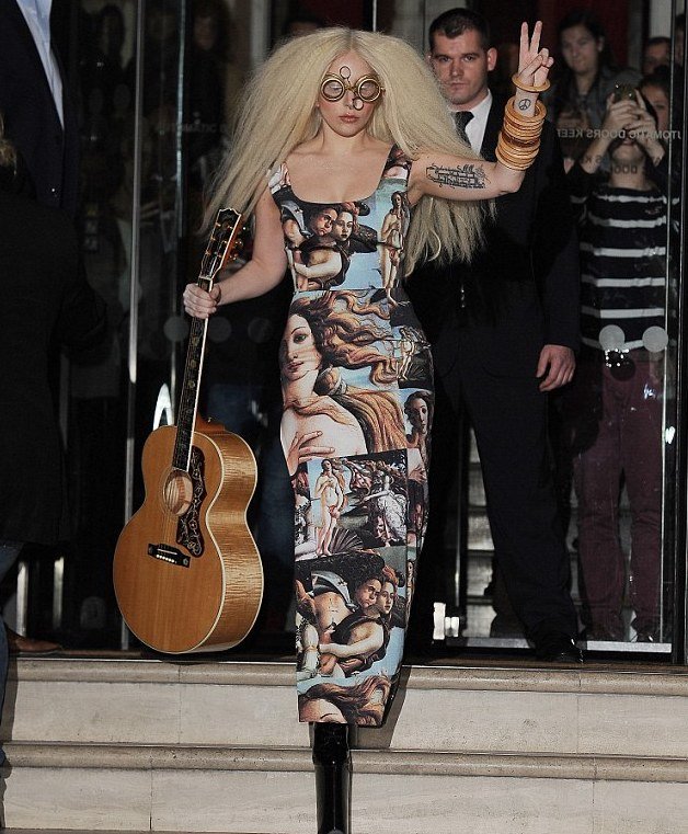 Lady Gaga in Dolce &amp; Gabbana.