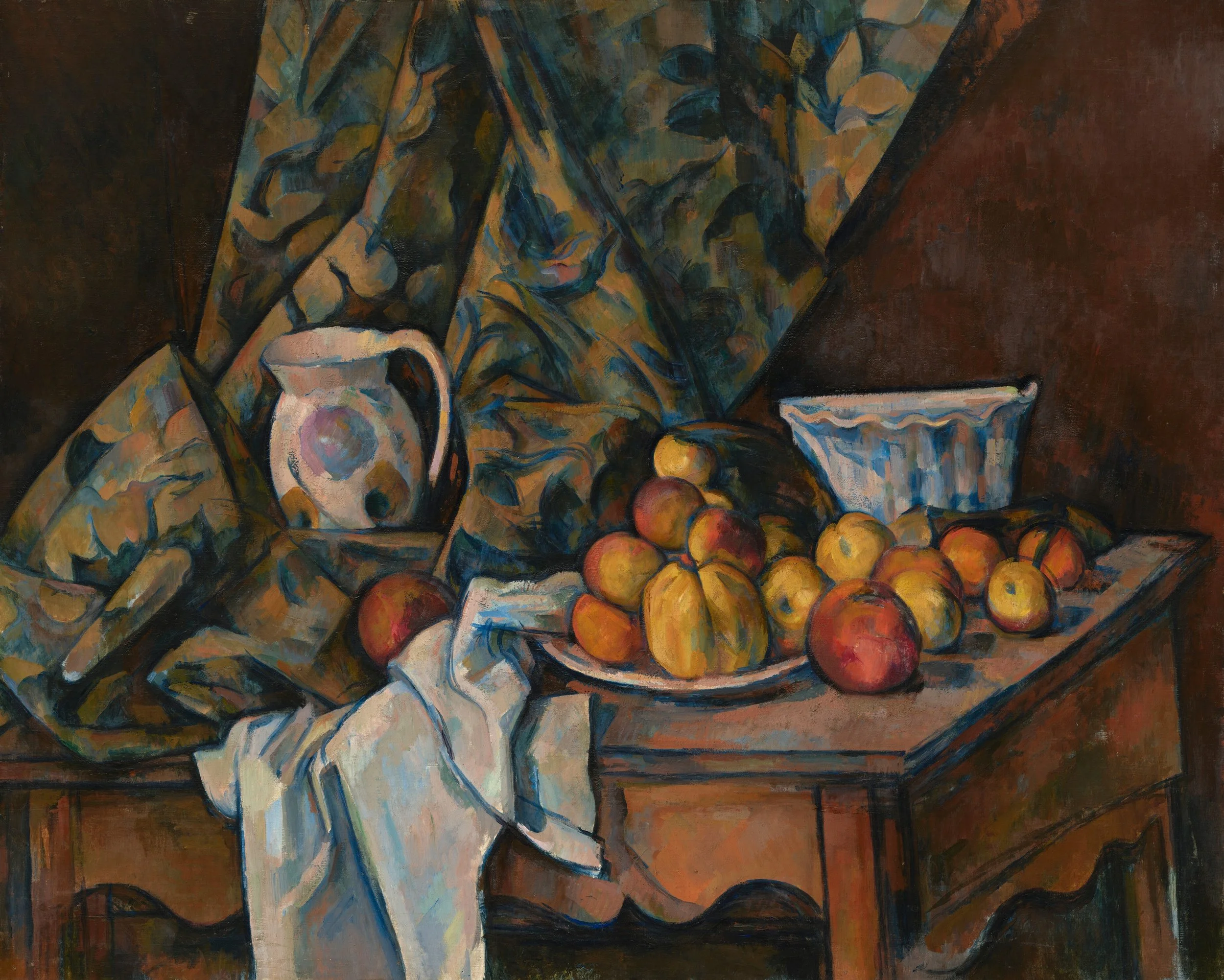 Paul Cezanne, "Still Life with Apples and Peaches" (c. 1905)