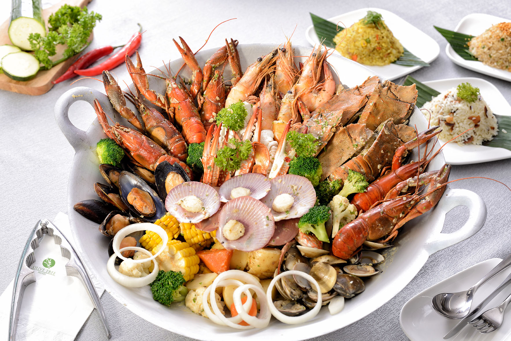 seafood platter professional photography penang