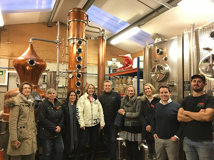 James Cannon and the rest of the gang on our Surrey Hills Press Tour in November 2017.